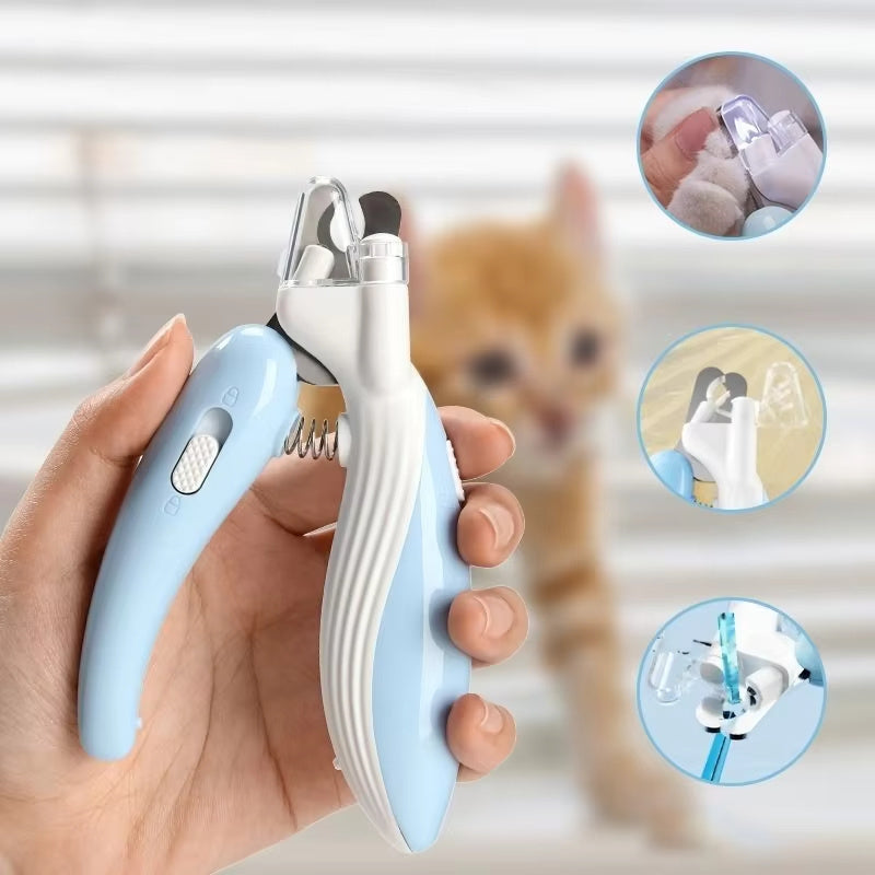 Cute Pets Nail Clippers Labor-Saving Dogs Nail Clipper Scissors  Professional Pet Nail Clippers Cat Nail Trimmer Labor-Saving Pet Claw Grooming Scissors For Dogs Small Animals Paw Nail Trimmer